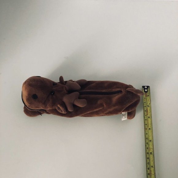 Rare moose pencil case or makeup case–brown - Picture 5 of 7